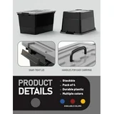 WYT 53 Quart Stackable Storage Bins