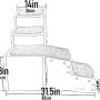 Pet Gear Easy Step Bed Stair