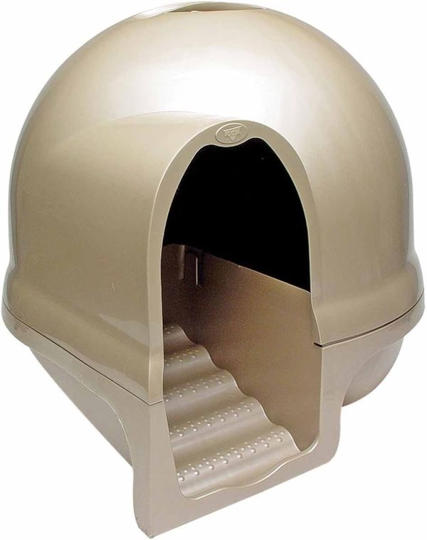 61iu8LWejzL._AC_SL1250_ Petmate Booda Clean Step Cat Litter Box Dome