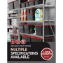 WYT 53 quart Stackable Garage, Tool Room Set of 4, Black/Red - Image 7