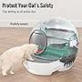Self Cleaning Cat Litter Box, Upgraded Automatic Cat Litter Box Self Cleaning for Multi Cats, 60L Smart Litter Box with Mat Safety Protection/Odor Removal 1-Year Machine KungFuPet W-arranty - Image 5