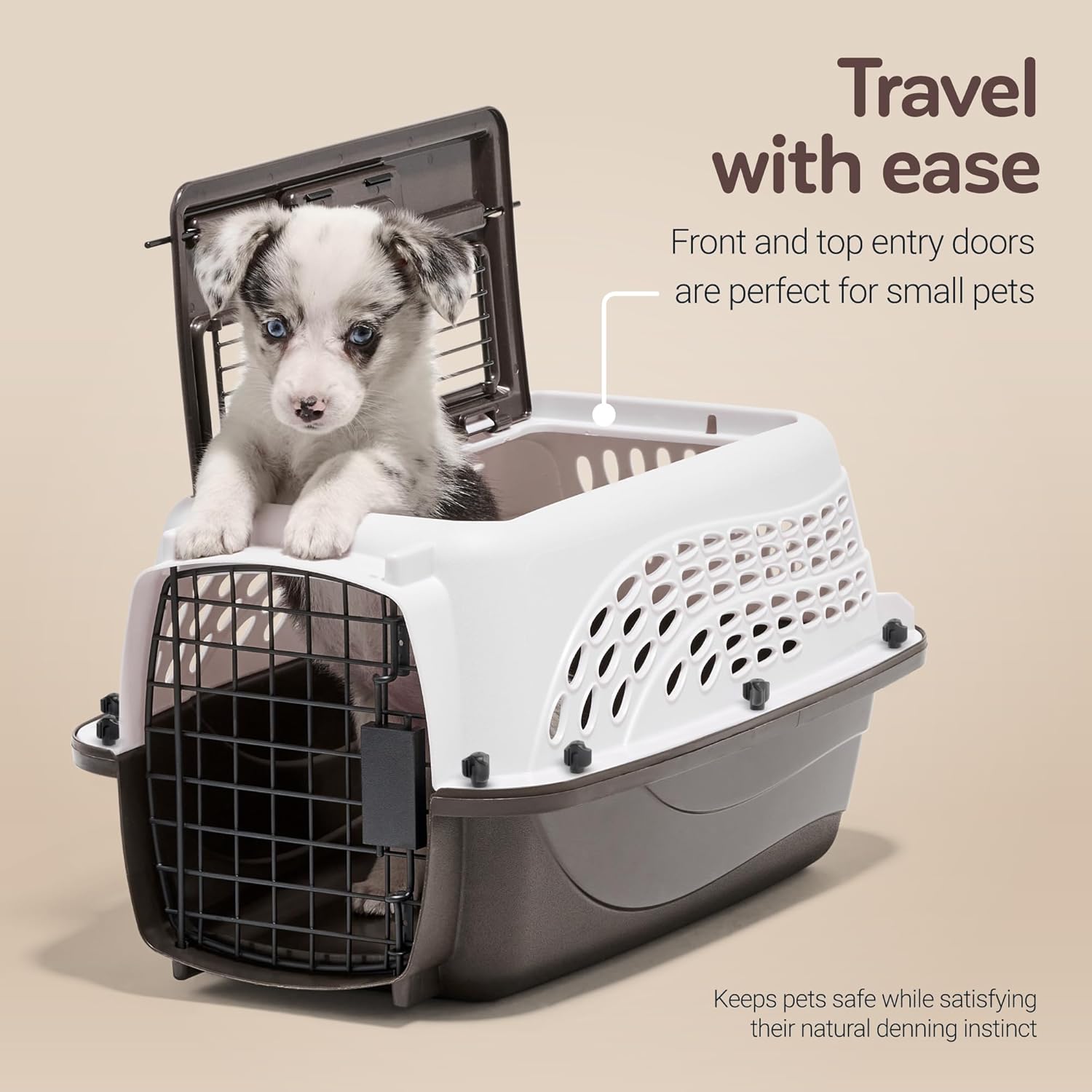 Petmate Two-Door Dog and Cat Kennel