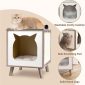 Petfamily Wooden Cat House