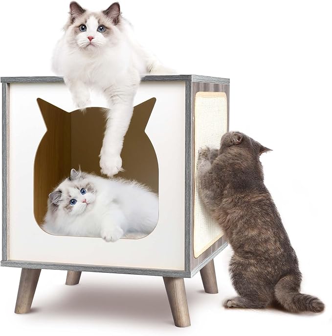Petfamily Wooden Cat House