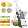 JINSHOME Safe Mandoline Slicer