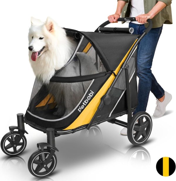 71cFgjUZRLL._AC_SL1500_ Petbobi Dog Stroller for Medium Dogs