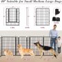 Jhsomdr Dog Playpen Dog Fence