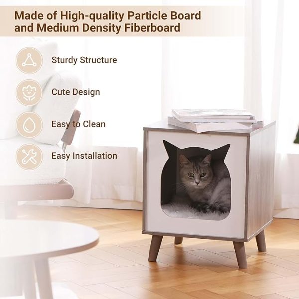 Petfamily Wooden Cat House