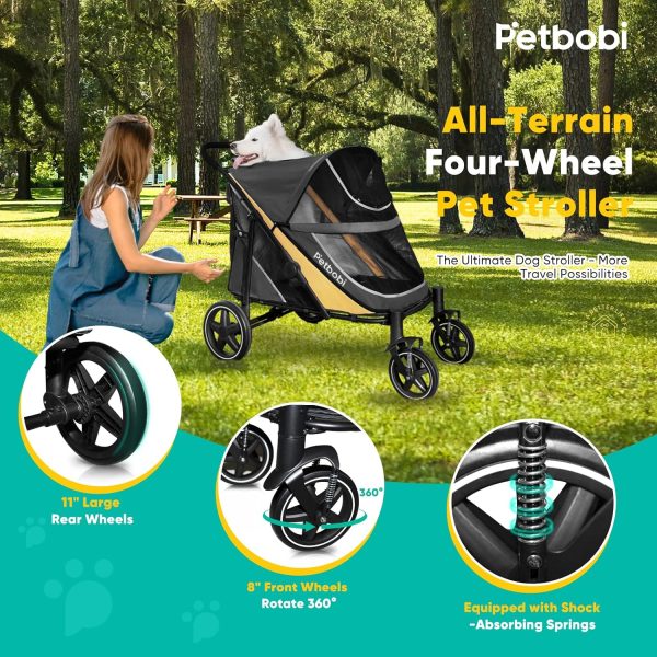 Petbobi Dog Stroller for Medium Dogs