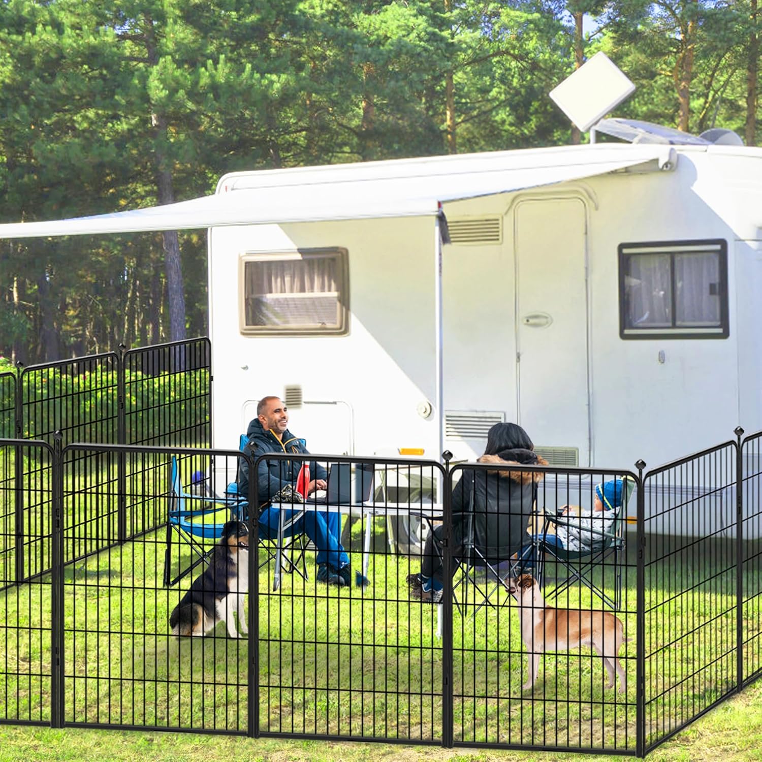 Jhsomdr Dog Playpen Dog Fence