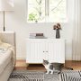 Homhedy Cat Litter Box Enclosure