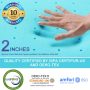 BEDLUXURY King Size Mattress Topper