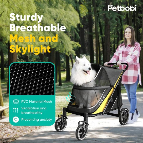Petbobi Dog Stroller for Medium Dogs