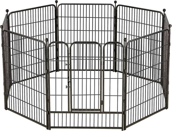 81q5STsKkLL._AC_SL1500_ Avocahom Metal Dog Playpen