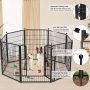 Jhsomdr Dog Playpen Dog Fence