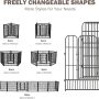 Avocahom Metal Dog Playpen