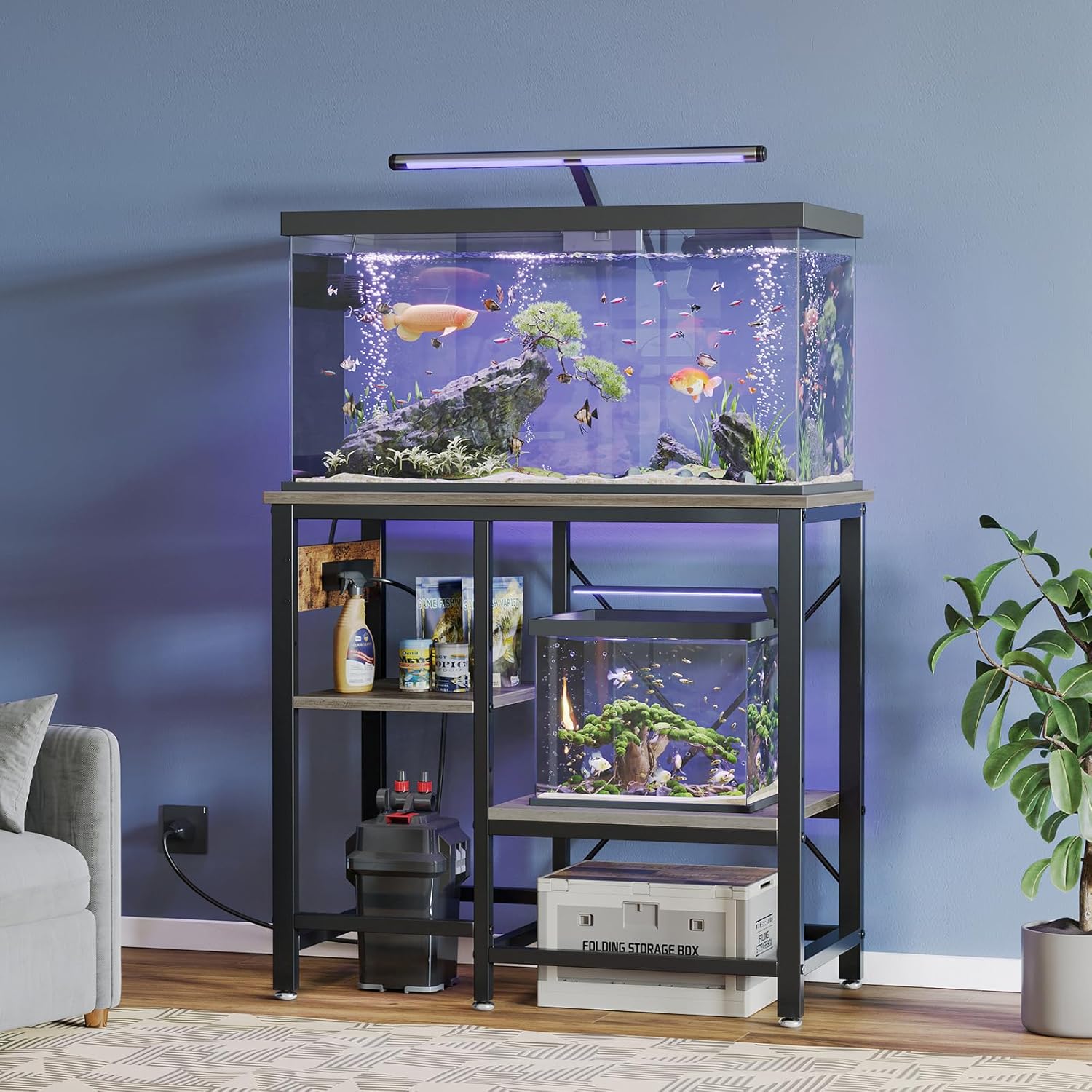 Becuddler 20/29/37 Gallon Fish Tank Stand