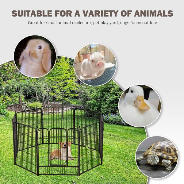 Avocahom Metal Dog Playpen