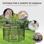 Avocahom Metal Dog Playpen
