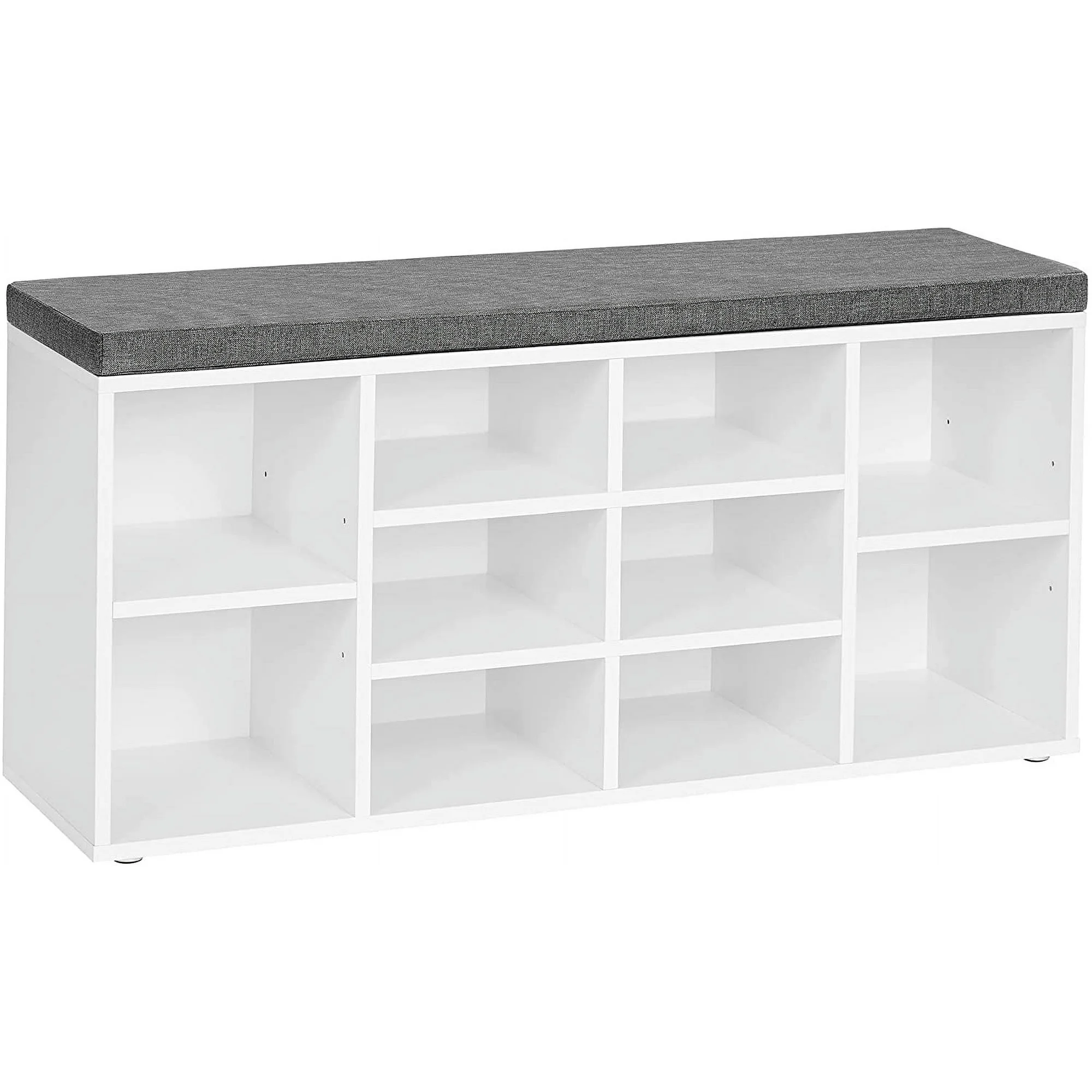 VASAGLE Shoe Bench with Cushion