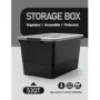WYT 53 Quart Stackable Storage Bins